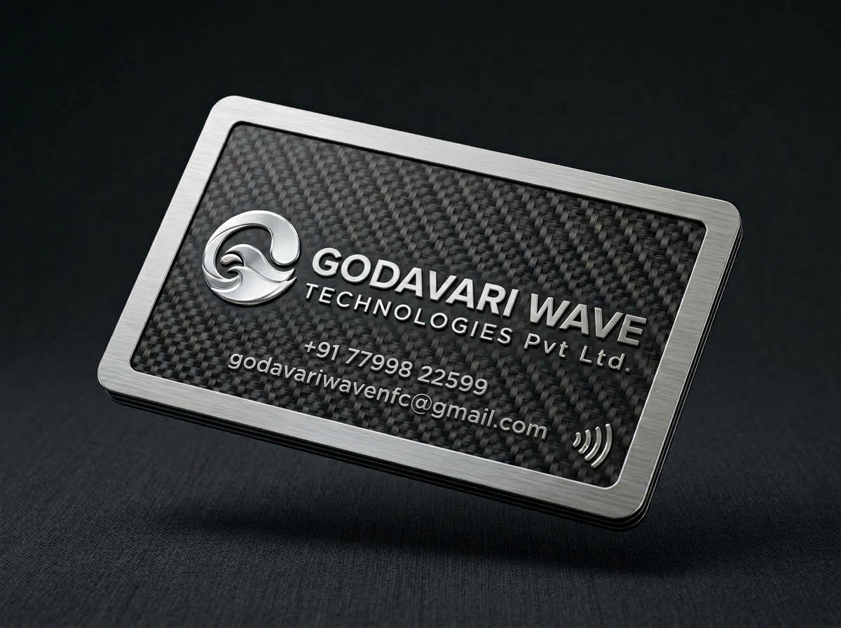 Custom Carbon-Design PVC Card