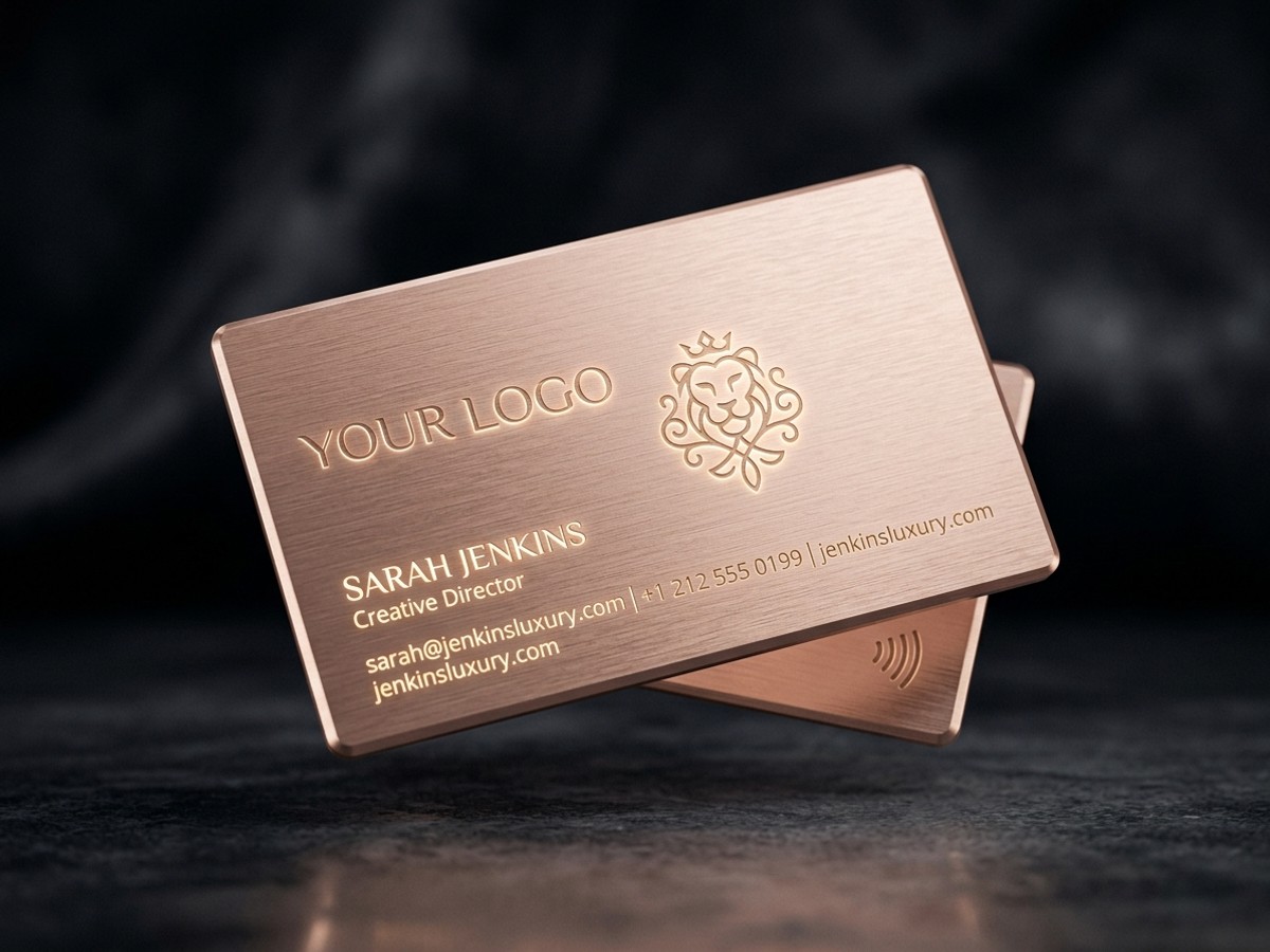 Bespoke Personalized Metal Card